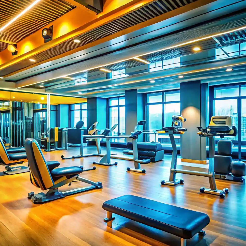 The business categories site suggests the nearest fitness and gym centres.