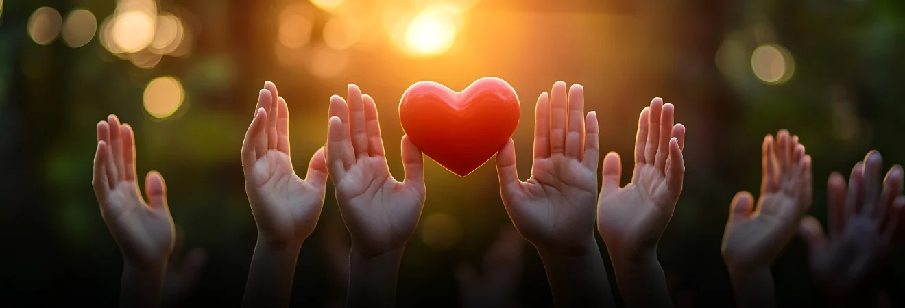 Charity services are featured in the list of business categories.