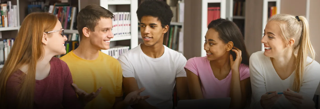Students attend language classes through the business categories platform to develop their skills.