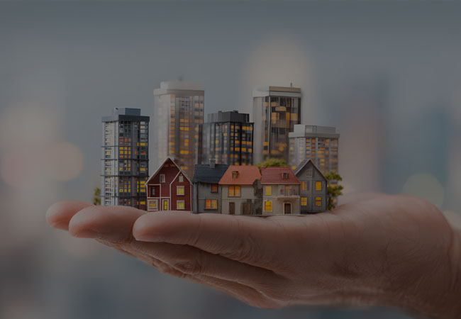 Properties in the business categories show real estate services.